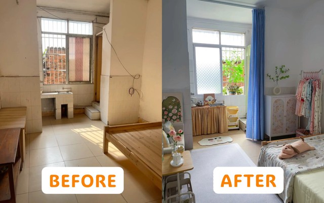 Phòng trọ 15m2 giá 1,1 triệu đồng/tháng của nữ sinh SN 2005