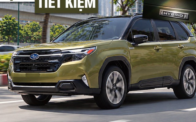 Subaru Forester hybrid được nhá hàng sắp ra mắt Việt Nam: Máy mạnh gần ngang CR-V, tiêu thụ chưa đến 5L/100km, nhập Nhật