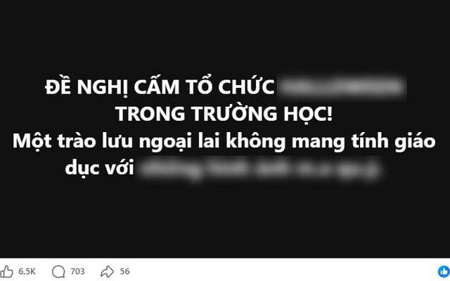 Đến hẹn lai lên, hàng nghìn phụ huynh đề xuất CẤM NGAY 1 hoạt động trong trường học: "Trào lưu ngoại lai, không mang tính giáo dục"?