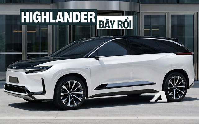 Hóa ra SUV bí ẩn gần đây chính là Toyota Highlander đời mới: Thiết kế lột xác từ ngoài vào trong, động cơ điện, AWD