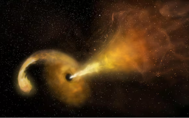 Hố đen bất ngờ "ợ" năng lượng suốt 4 năm, mạnh gấp 100 nghìn tỷ lần Death Star: Giới khoa học choáng váng