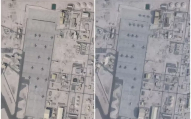 Ảnh vệ tinh tiết lộ Mỹ tăng cường khí tài tại Trung Đông giữa lúc căng thẳng với Iran