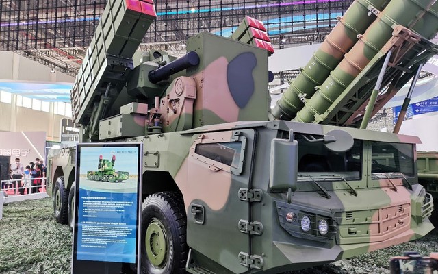 Hệ thống phòng không FK-2000 tối tân do Trung Quốc sản xuất bị phá hủy