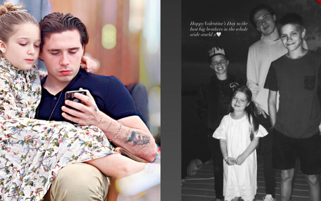 Thương cho tiểu thư Harper Beckham, đăng liền 2 bài yêu thương, tag tên anh cả xa cách nhưng nhận lại chỉ là "silent treament"