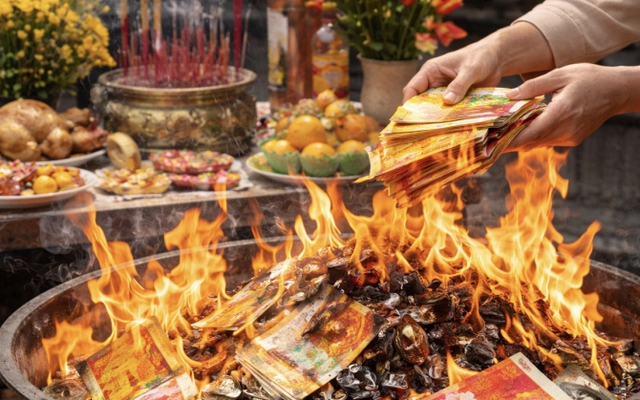 Văn khấn hóa vàng năm Bính Ngọ 2026