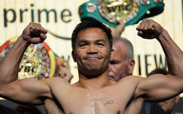 Huyền thoại Manny Pacquiao tái xuất ở tuổi 47, đối đầu cao thủ lừng lẫy của Nga