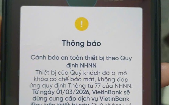 BIDV, Vietcombank, VietinBank, Agribank,... sắp ngừng giao dịch rút/chuyển tiền qua ứng dụng đối với những khách hàng sau