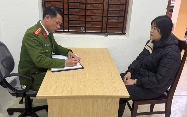 Nguyễn Thị Lãnh sinh năm 1986 đã ra đầu thú