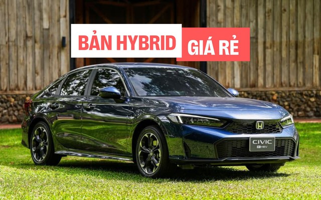 Honda Civic tại đây thêm bản hybrid ‘giá rẻ’, bỏ hoàn toàn bản xăng, thị trường Việt Nam liệu có động thái tương tự?