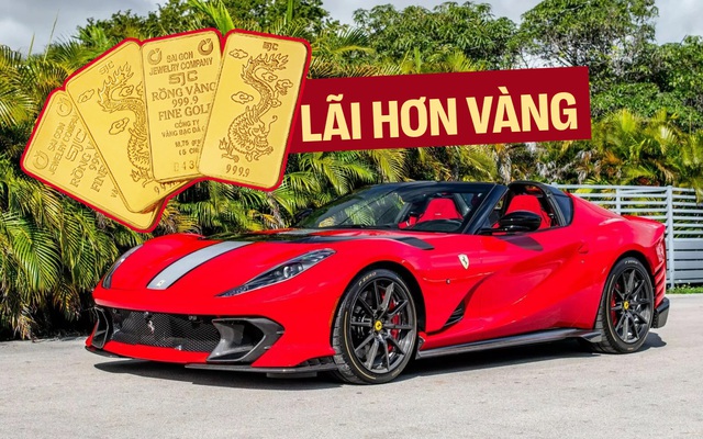 Giữ chiếc siêu xe này hời hơn ôm vàng: Vừa được tiếng ‘dân chơi’, vừa lãi gần gấp 4 trong chưa đầy 3 năm