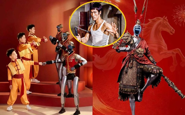 Bí mật sau màn trình diễn robot Trung Quốc múa võ tôn vinh Lý Tiểu Long