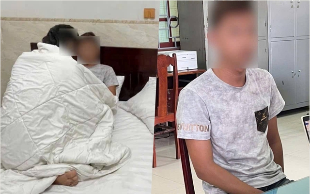 Bắt quả tang thanh niên 2006 đang khống chế, cưỡng dâm người yêu cũ trong nhà nghỉ