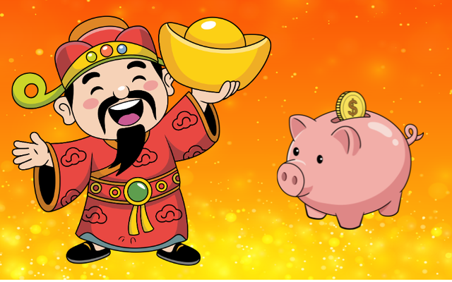 Ngày vía thần Tài nên bỏ heo bao nhiêu tiền?