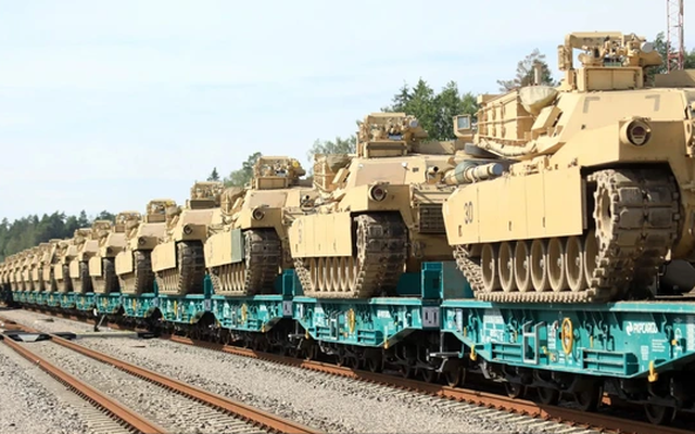 Đội xe tăng Abrams của Ba Lan thành thách thức "nhọc nhằn" cho Nga?