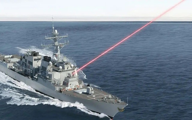 Laser hải quân bắn hạ 4 drone gây bất ngờ