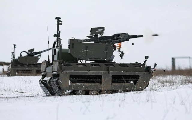 Robot phóng lựu Kourier lập thành tích xuất sắc trong thực chiến