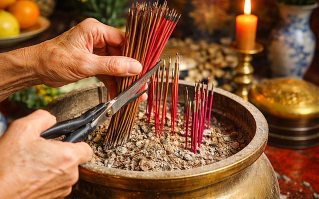 3 đại kỵ tuyệt đối tránh khi tỉa chân nhang ngày ông Táo để không "phạm" bề trên, gia đạo xào xáo