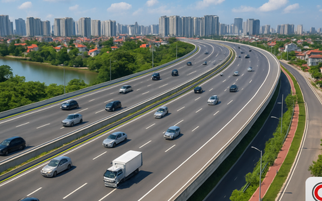 Trong 25 năm nữa, Hà Nội sẽ có thêm 3 tuyến vành đai với tổng chiều dài 417 km, đi qua 7 địa phương lân cận