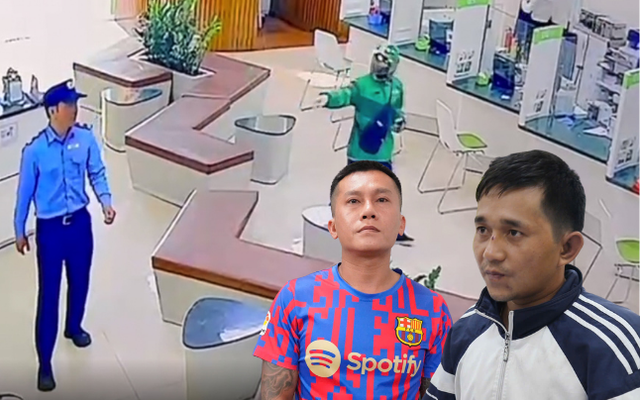 3 hiện trường trong vụ cướp ngân hàng Gia Lai đầy táo tợn do Phạm Anh Tài và Lê Văn Ân thực hiện