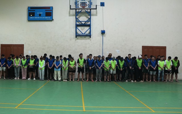 Hình ảnh di lý 68 "doanh nhân thành đạt" về Công an tỉnh Cao Bằng