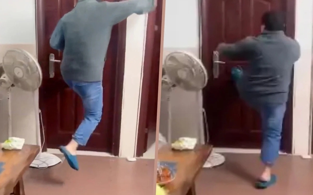 110 triệu người sững sờ trước clip người cha nổi cơn thịnh nộ, đá mạnh cửa phòng chỉ vì con gái lau tóc bằng giấy ăn