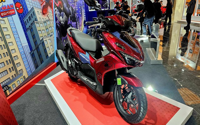 Honda Air Blade 125 Marvel vừa ra mắt Việt Nam: Xe ga phong cách siêu anh hùng, sản xuất giới hạn