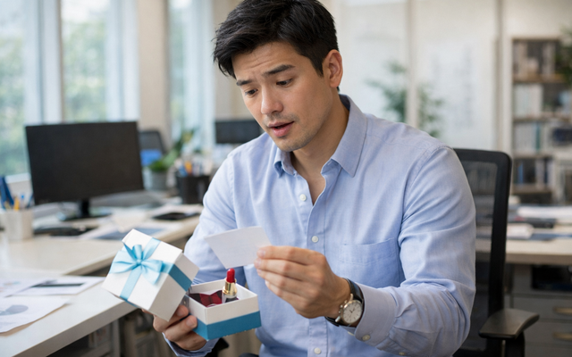 Tặng chị sếp món quà 8/3 nhưng bị trả lại, nam nhân viên mở ra thì thấy thứ không ngờ
