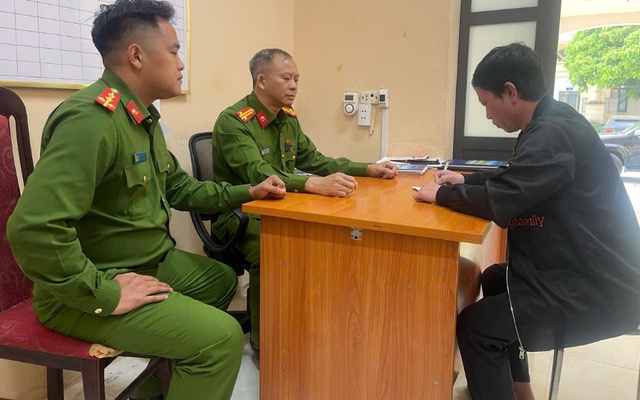 Đối tượng Trịnh Bá Thành ra đầu thú