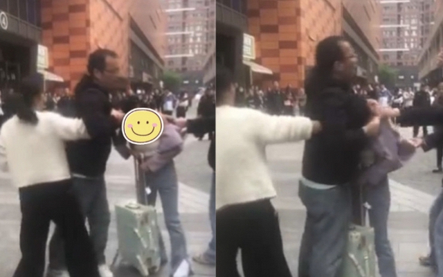 Vợ bắt quả tang chồng giữa trung tâm thương mại, cảnh giác cao với kiểu "bé ba" thế này!