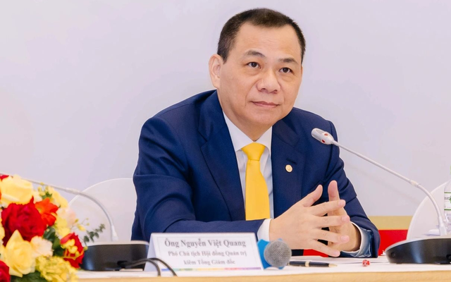 Tỷ phú Phạm Nhật Vượng rơi khỏi top 100 người giàu nhất thế giới vì cổ phiếu lao dốc