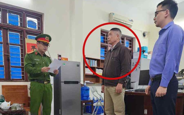 Quyết định khởi tố nguyên Bí thư chi bộ Vũ Quang Phúc