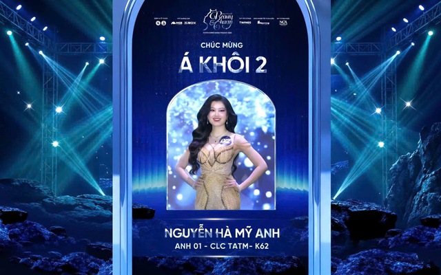 Profile ấn tượng của Á Khôi 2 Duyên dáng Ngoại thương 2025 Nguyễn Hà Mỹ Anh