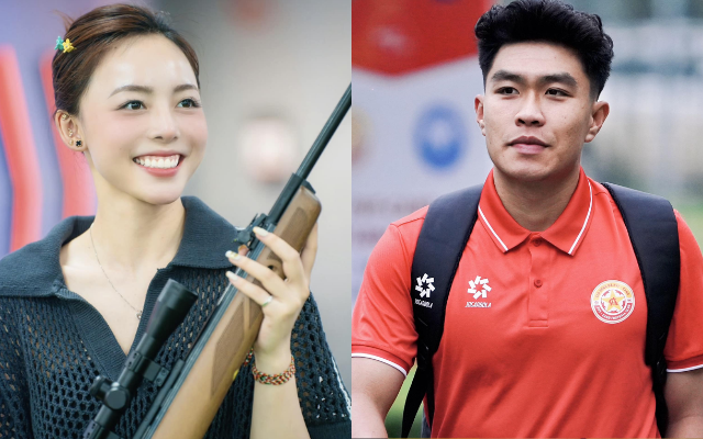 Cặp đôi Lý Đức (U23 Việt Nam) và hotgirl bắn súng Phí Thanh Thảo từng hot rần rần SEA Games, hiện tại thế nào?
