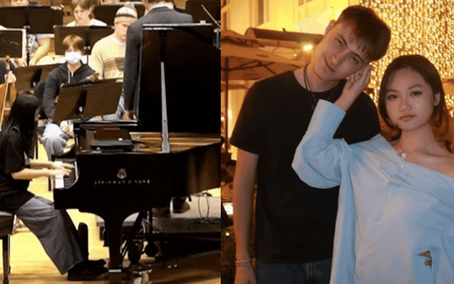 "Thần đồng" piano gốc Hà Nội nổi tiếng từ năm 4 tuổi đứng sau series "dạy bạn trai Tây nói tiếng Việt" gây sốt