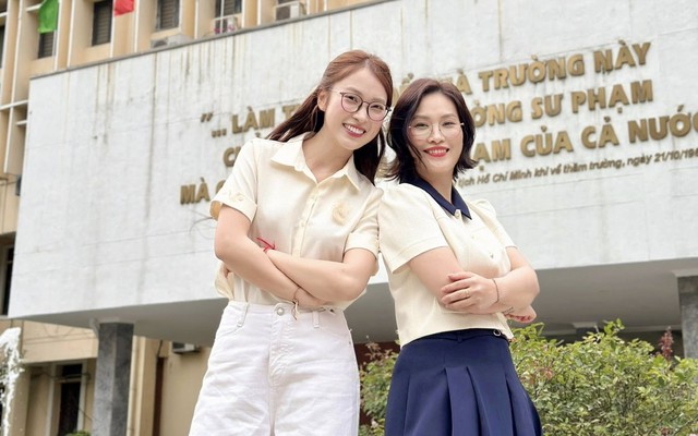 MC Khánh Vy "flex nhẹ" chị gái là PSG, tranh thủ hé lộ ngành học mới toanh của ĐH Sư phạm Hà Nội