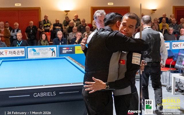 Đẳng cấp Trần Quyết Chiến ngược dòng ngoạn mục, billiards Việt Nam vô địch thế giới