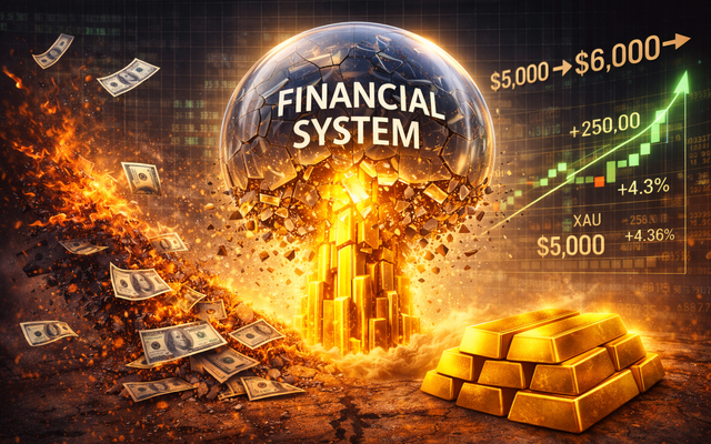 Vàng bốc hơi hàng trăm USD, người mua lỗ tiền tỷ: Vì sao chuyên gia vẫn nói đến "thời điểm 6.000 USD"?