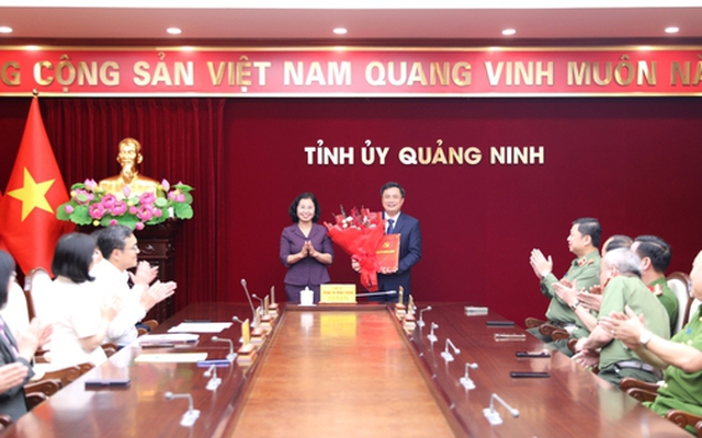 Phó Giám đốc Công an tỉnh Quảng Ninh biệt phái làm Phó Trưởng Ban Nội chính Tỉnh ủy