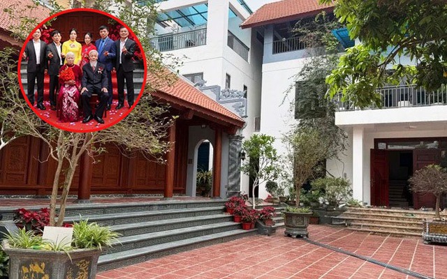 4 anh em trai xây nhà chung khuôn viên, quây quần chăm bố mẹ ngoài 80 tuổi ở Hưng Yên: Bí quyết giữ hòa khí