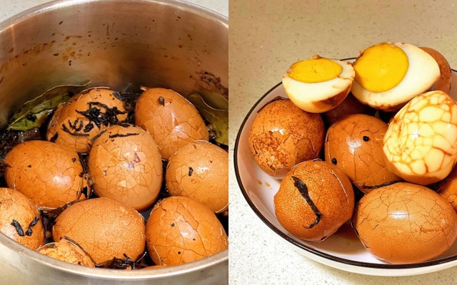 Hóa ra chỉ thêm "thứ hạt" này sẽ có món trứng luộc vị ngon xuất sắc, bí quyết giữ dáng mang đến công ty ai cũng xin công thức!