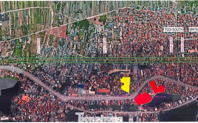 Chi tiết hướng tuyến của Trục đại lộ cảnh quan sông Hồng đi qua các phường nội đô Hà Nội