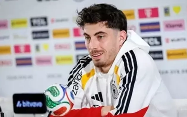 Kai Havertz quyết tâm dẫn dắt tuyển Đức tại World Cup 2026