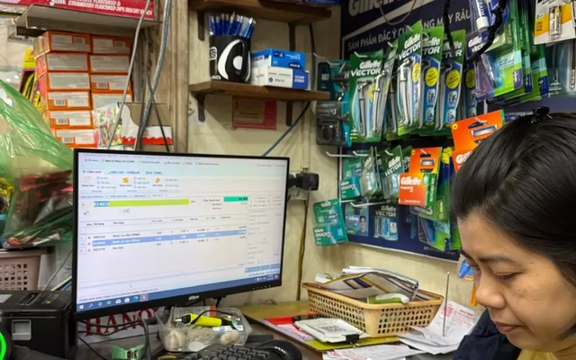 Đề xuất hộ kinh doanh lập hóa đơn tổng cuối ngày, nếu có dữ liệu chuyển khoản