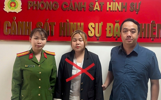 Đã bắt được Lê Thị Thúy Hằng SN 2002