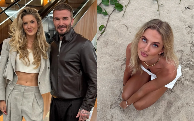 Bức ảnh gây sốt của Beckham và nữ thần điền kinh quyến rũ nhất thế giới