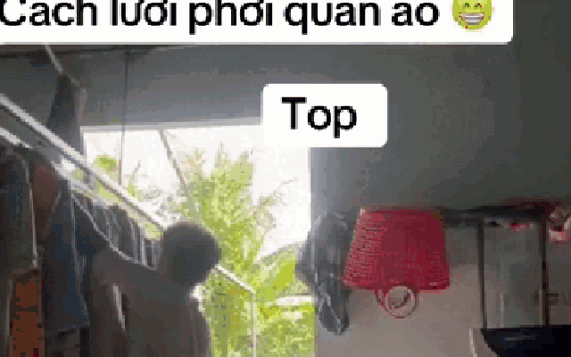 1 thanh niên phơi quần áo khiến cả cõi mạng choáng: 100 triệu người chỉ 1 người nghĩ ra!