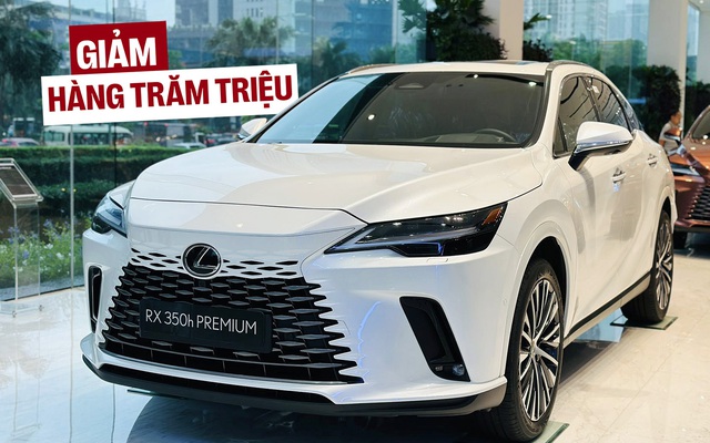 Lexus giảm giá loạt xe hybrid tại Việt Nam sau khi có thuế mới: Có mẫu giảm tới 330 triệu, hàng 'hot' RX chỉ còn từ 3,35 tỷ đồng