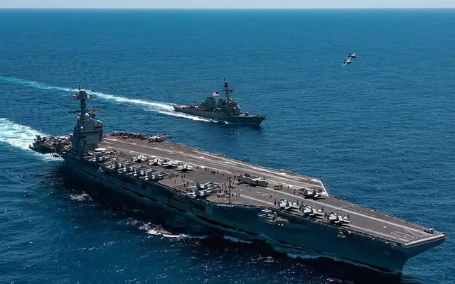 ‘Hung thần đại dương’ của Mỹ sợ xuồng cao tốc Iran?