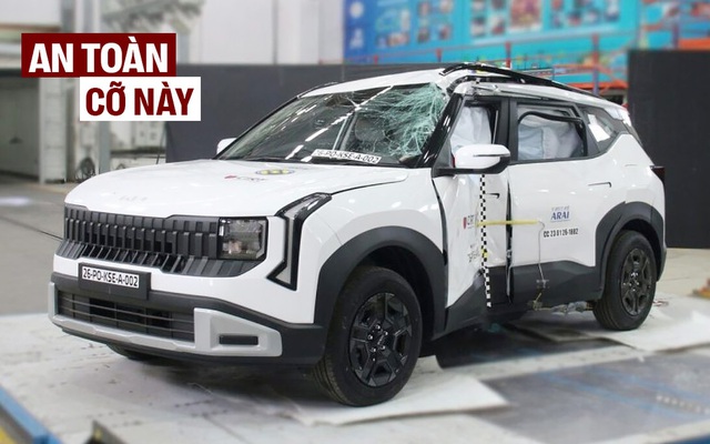 Clip này cho thấy Kia Seltos 2026 khi đâm nát sẽ an toàn tới cỡ nào: Người lớn được bảo vệ cực tốt, hơn cả đối thủ từ châu Âu