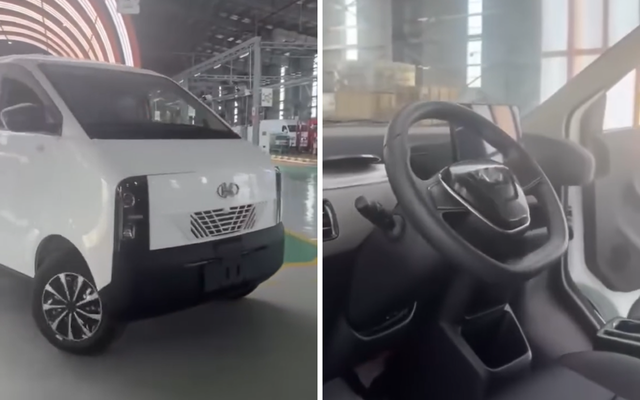 Xe điện lạ bất ngờ xuất hiện trong nhà máy ô tô ở Huế của hãng Việt: Đi bao xa, giá thế nào?